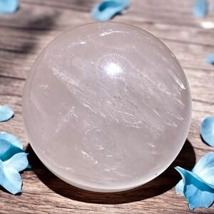 Rose Quartz Crystal Meditation Sphere‎ (#3)